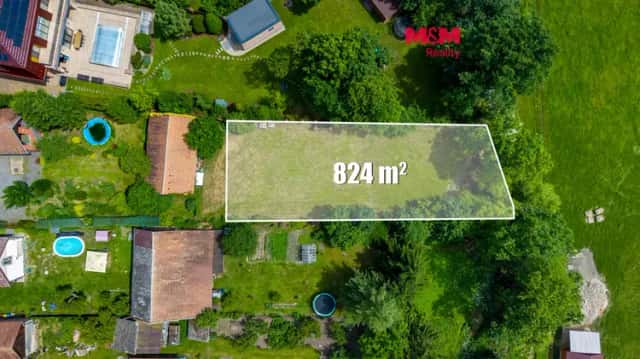 Prodej pozemku k bydlení, 824 m2, Kněžmost, Kněžmost, okres Mladá Boleslav