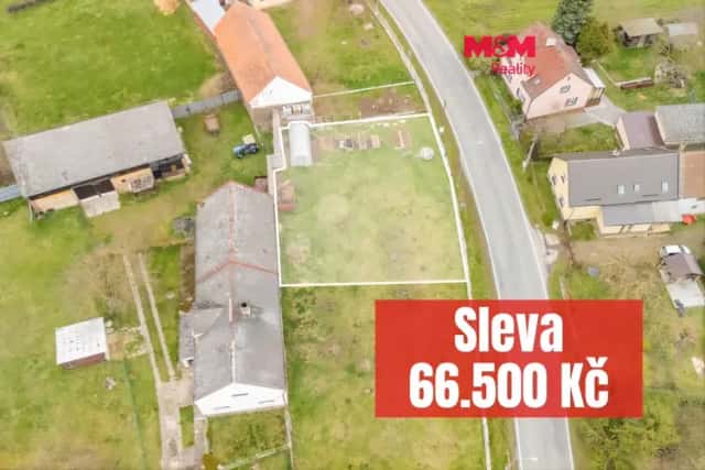 Prodej pozemku k bydlení, 665 m2, Horní Kozolupy, Horní Kozolupy, okres Tachov