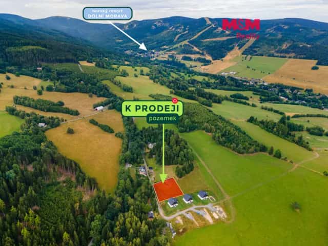Prodej pozemku k bydlení, 1905 m2, Horní Lipka, Králíky, okres Ústí nad Orlicí