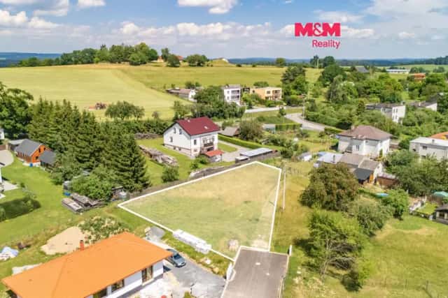 Prodej pozemku k bydlení, 1009 m2, Kasejovice, Kasejovice, okres Plzeň-jih