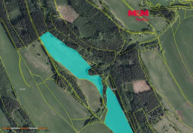 Prodej louky, 61251 m2, Stárkov - Bystré, Stárkov, okres Náchod