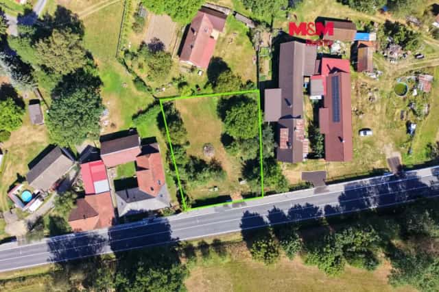 Prodej pozemku k bydlení v Pravíkově, Kamenice nad Lipou, okres Pelhřimov