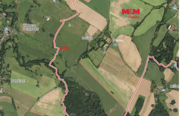 Prodej pozemku, 1127 m2, Předhradí, Předhradí, okres Chrudim