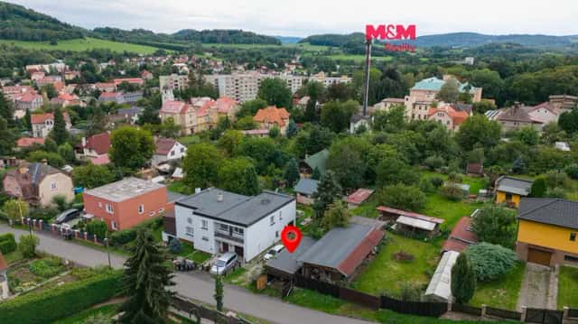 Prodej pozemku s garáží v České Kamenici, Kunratická stezka, Česká Kamenice, okres Děčín