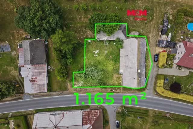 Prodej pozemku k bydlení, 1165 m2, Norberčany, Norberčany, okres Olomouc