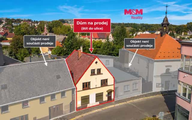 Prodej rodinného domu v Frýdlantě; Frýdlantu, ul. Míru, Míru, Frýdlant, okres Liberec
