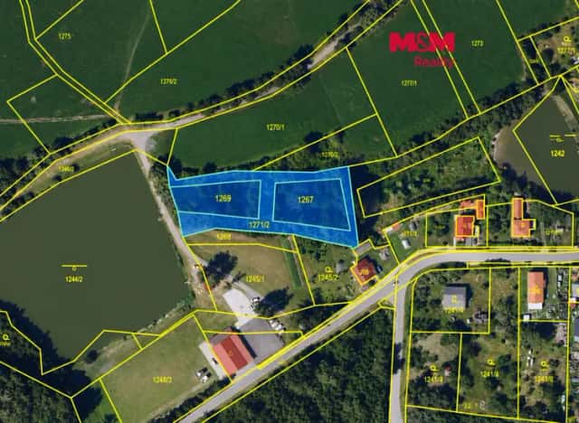 Prodej zahrady 4 062 m2 v Uhelné Příbrami, Uhelná Příbram, okres Havlíčkův Brod