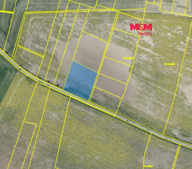Prodej pole, 5390 m2, Moravany, Moravany, okres Pardubice