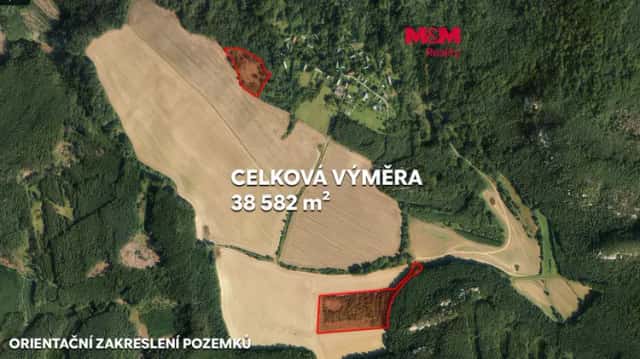 Prodej souboru pozemků, 38582 m2, Blíževedly, Blíževedly, okres Česká Lípa