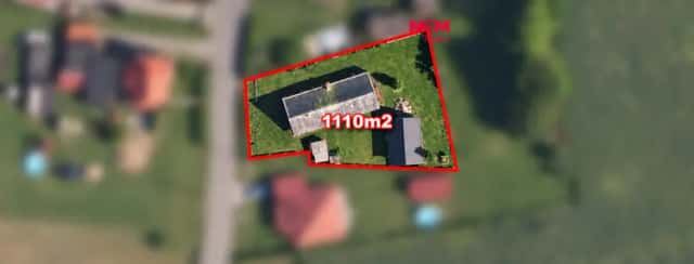 Prodej pozemku k bydlení, 1110 m2, Bohdíkov, Bohdíkov 57, Bohdíkov, okres Šumperk