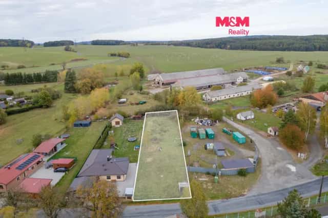 Prodej pozemku k bydlení, 1300 m2, Stráž, Stráž, okres Tachov