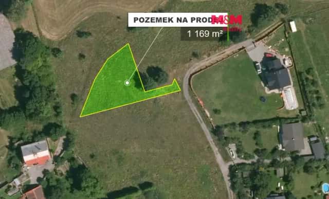 Prodej pozemku k bydlení, 1169 m2, Kamýk nad Vltavou, Kamýk nad Vltavou, okres Příbram