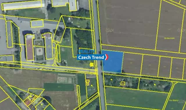 Prodej pozemku 383 m2 - Holešov, Holešov, okres Kroměříž
