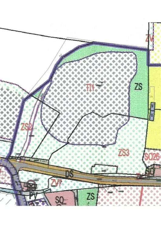Prodej pozemků s platným UR pro zřízení fotovoltaické elektrárny, 35 400 m2, Koleč, okres Kladno