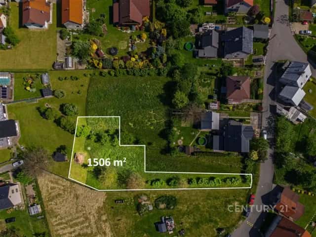 Prodej stavebního pozemku 1506 m2, obec Mořkov., Mořkov, okres Nový Jičín