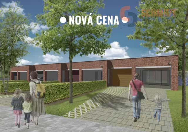 Prodej stavebního pozemku RD3 se stavebním povolením v Hodoníně na Výhoně, Hodonín