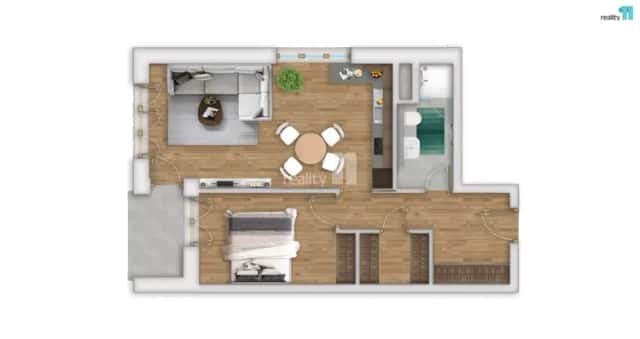 Prodej bytu v osobním vlastnictví 2+kk, 60 m2 Liberec, ul. Tovární, Švermova, Liberec