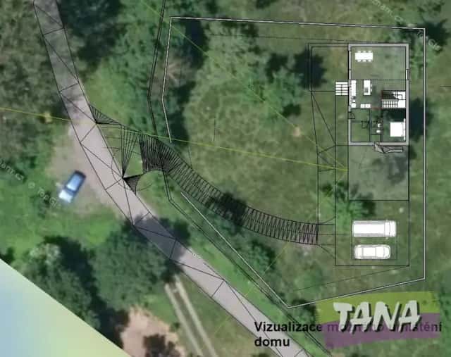 Stavební pozemek Český ráj, 998 m2 - Karlovice - Roudný, Karlovice, okres Semily