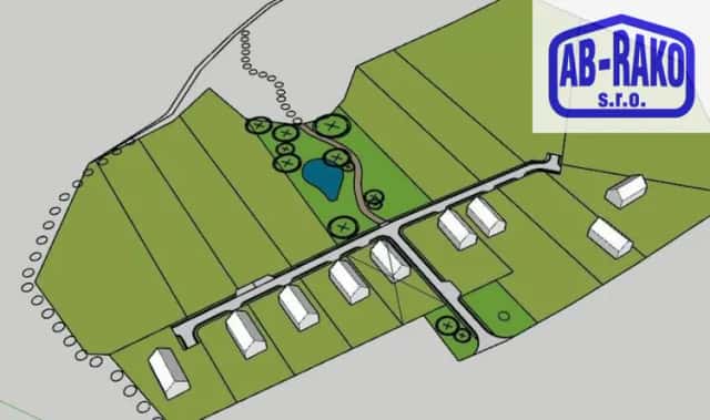 PRODEJ lokality 8 stavebních parcel v Nové Včelnici, Zámecká, Nová Včelnice, okres Jindřichův Hradec