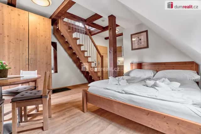 Prodej apartmánu 2+kk ve Pstruží přímo u lanovky skiareálu Plešivec, Merklín, okres Karlovy Vary