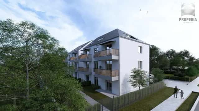 Prodej stylového podkrovního bytu 3+kk, 96 m2 s terasou a výtahem v exkluzivním projektu Rezidence Šanov, Břízová, Šanov, okres Znojmo