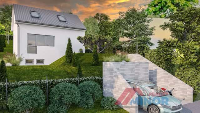 Prodej pozemku pro výstavbu rek. chaty, 408 m2,voda, elektřina, krásný výhled, Bílichov, okr. Kladno, Bílichov, okres Kladno