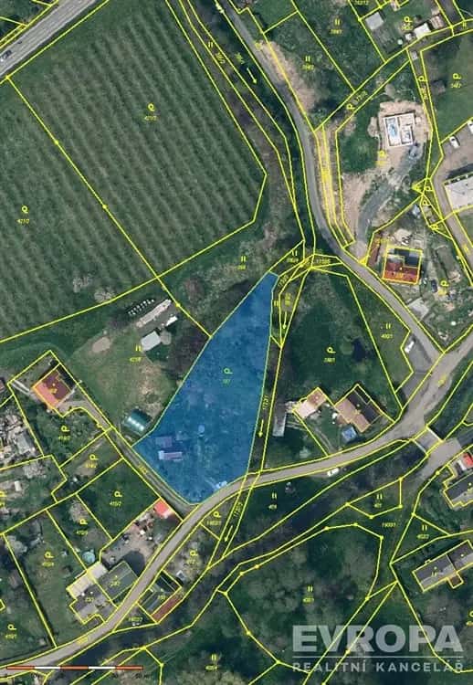 Markvartice u Děčína / Prodej pozemku pro výstavbu rodinného domku., Markvartice, okres Děčín