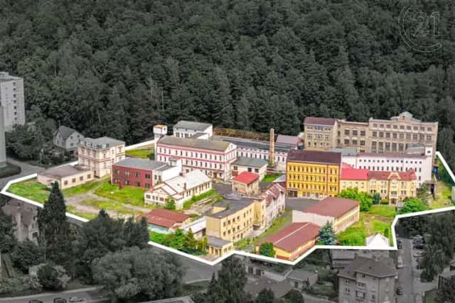 Rozsáhlý komerční areál v DěčíněBynově – 22 000 m2 prostoru pro vaši vizi, Rudolfova, Děčín