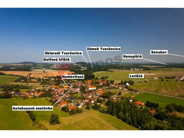 Prodej developerského projektu na 8 bytových jednotek Nesvačily u Bystřice okres Benešov, Bystřice, okres Benešov