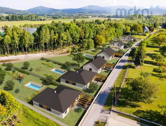 Stavební pozemek s projektem rodinného domu na klíč, Petrov nad Desnou, okres Šumperk