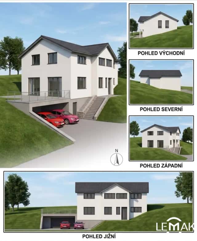 Prodej pozemku pro bydlení, 565 m2 - Kokory, Kokory, okres Přerov