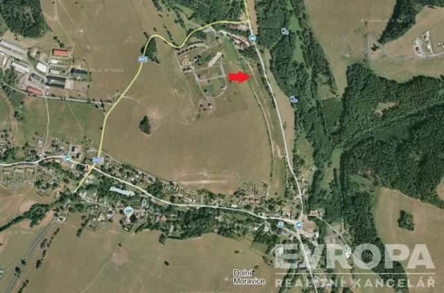 Prodej stavebního pozemku 759 m2, Dolní Moravice okres Bruntál, Dolní Moravice, okres Bruntál