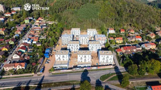 Prodej bytu 2+kk s balkonem v projektu Rezidence Ametyst – Tišnov, Brněnská, Tišnov, okres Brno-venkov