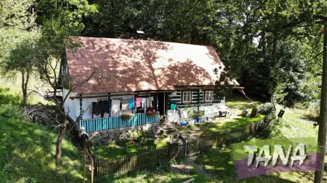 Prodej udržované roubené chalupy, pozemek 1125 m2 - Slaná - Bořkov, okr.Semily, Slaná, okres Semily