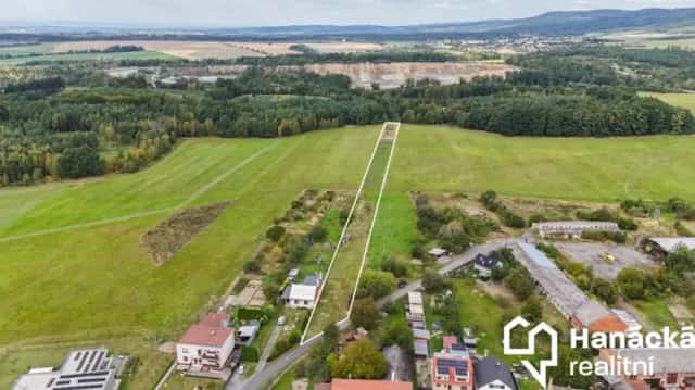 Nová cena! Prodej stavebního pozemku 5394 m2 - Staměřice, Dolní Újezd, okres Přerov