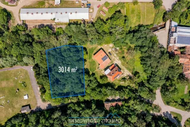 Prodej stavebního pozemku, 1514 m2, k.ú. Jaroslavice u Znojma, Jaroslavice, okres Znojmo