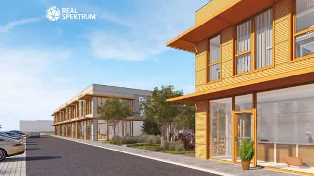 Prodej podnikatelských boxů na severní hranici Brna, box A1 382 m2, Brno, okres Brno-město