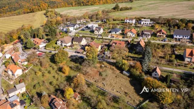 Prodej stavebního pozemku o výměře 1 195 m2 s projektem na rodinný dům, Olomučany, okres Blansko