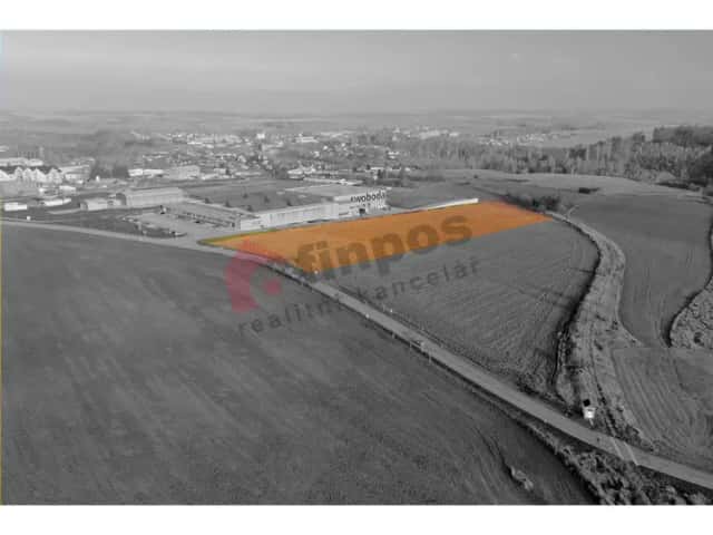 Stavební průmyslové pozemky 17 370 m2 Polná u Jihlavy, Malá cihelna, Polná, okres Jihlava