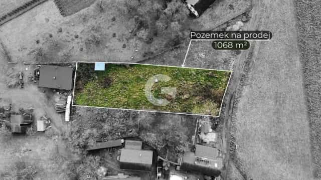 Stavební pozemek 1 068 m2, Fryštáku, Fryšták, okres Zlín