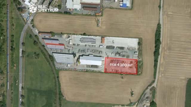 Pronájem komerčního pozemku 4 100 m2, Modřice u Brna, U Vlečky 666, Modřice, okres Brno-venkov
