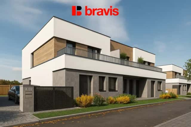 Prodej bytu 3+kk 66,9 m2 (A2-3) v novém projektu Špica bydlení, Brno - Tuřany, sklep, balkon, parkování., Brno, okres Brno-město