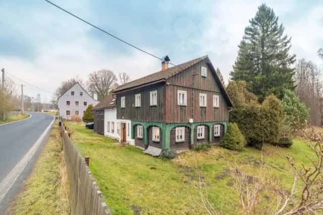 Krásná chalupa s dispozicí 6+1 a pozemkem 1274 m2, Horní Poustevna, Dolní Poustevna, okres Děčín
