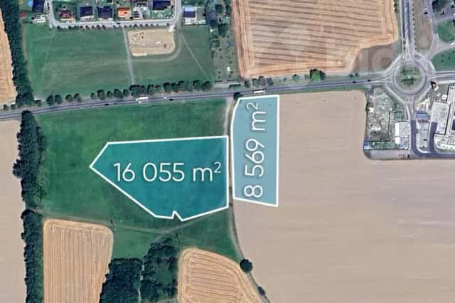 Komerční pozemky o výměře 24 624 m2 ve Strakonicích na prodej, Katovická, Strakonice