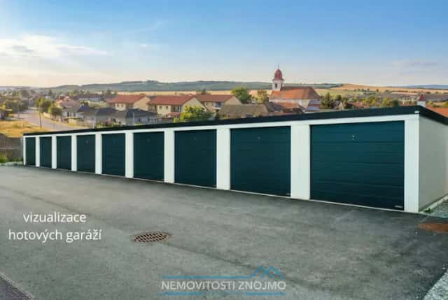 Prodej novostavby dvojgaráže 36 m2, v lokalitě 2 min od Znojma, k.ú. Načeratice, Znojmo