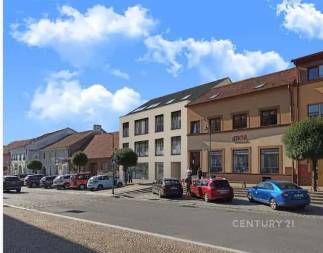 Novostavba byt 3+KK, 59 m2, Masarykovo nám., Bystřice nad Pernštejnem, Masarykovo náměstí, Bystřice nad Pernštejnem, okres Žďár nad Sázavou