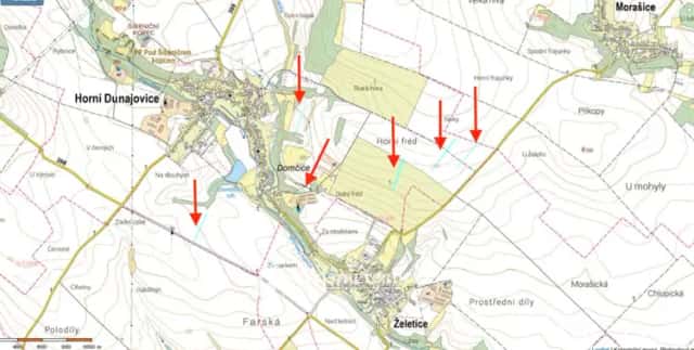 Prodej orné půdy, 64.605 m2 - k.ú. Horní Dunajovice, okr. Znojmo, Horní Dunajovice, okres Znojmo