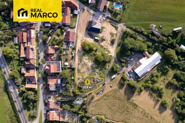 Prodej stavebního pozemku 824 m2, Závist, Závist, okres Blansko