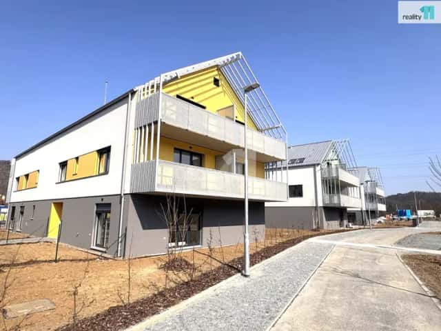 Pronájem bytu 1+kk/Z, 32 m2, novostavba, nezařízený, Dobřichovice, Pražská, Dobřichovice, okres Praha-západ