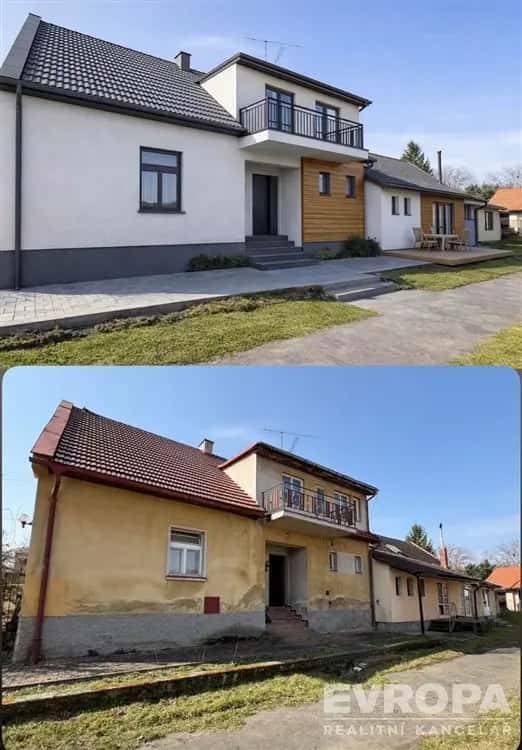 Prodej nemovitosti s užitnou plochou 400 m2 a celkovým pozemkem 1751 m2 v obci Tatouňovice, Čakov, okres Benešov